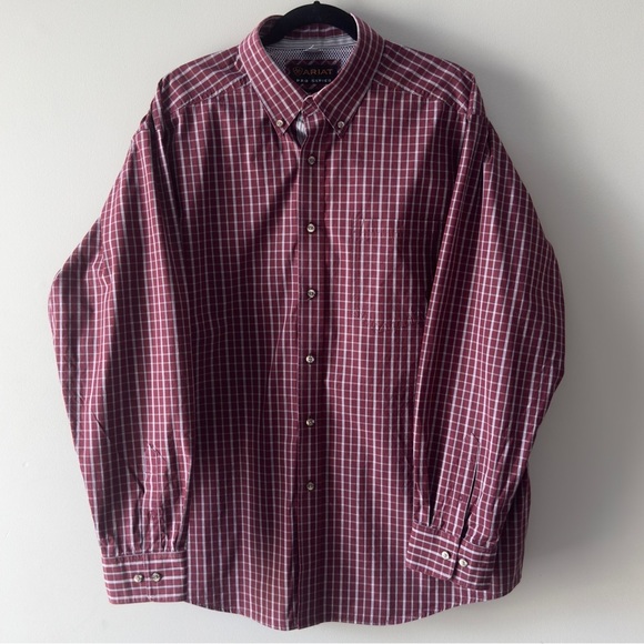 Ariat Pro Series Oswald Classic Fit Shirt Men’s Size XL - Picture 1 of 9
